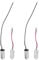Brush Motor, 4Pcs DC 3.7V 44000RPM Brush Motor 10x20mm Micro Motor Wire Lead for Robot Drone