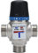 3 Way Thermostatic Mixing Valve Automatically Cut Off Temperature Control Device Large Flux Mixing Valve for Domestic Hot Water Equipment or Floor Heating (G3/4