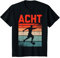 8. Geburtstag Fussball Fan Spieler 8 Jahre Junge T-Shirt