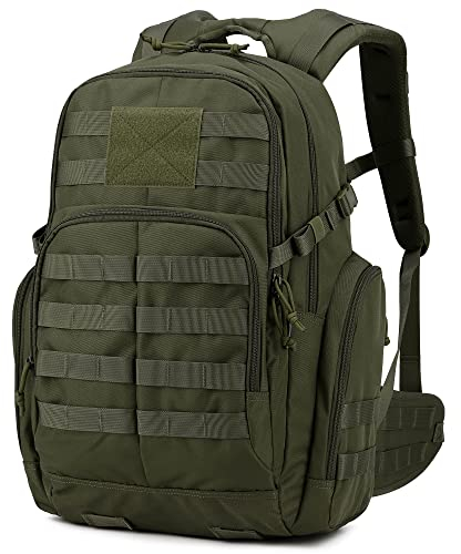 Mardingtop 40L Militär Backpack für Outdoor Ausrüstung Trekkingrucksäcke mit MOLLE-System Taktischer Rucksack für Wandern,Reisen