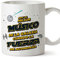 MUGFFINS Tazas para MÚSICO hombre - En Español - Mejor de la Galaxia Cuando Fuerza me Acompaña - 11 oz / 330 ml - Regalo original y divertido