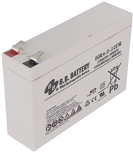 Batterie compatible avec Panasonic UP-RW1220P1, UP-VW1220P1 12 V 4 Ah - Dimensions : 140 x 39 x 94 mm