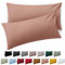 Blumtal Kissenbezug 50 x 70, 2 Stück - Oeko-TEX zert. Kissenbezüge 100% Mikrofaser in extra weich & waschmaschinenfest - Bezug Kissen 50x70 Rosa