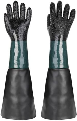 Altozor 23.6 Blast Gloves for Abrasive Blasting Used on Sandblasting Sandblaster Sand Blast Cabinet