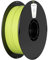 kexcelled Glasfaser PETG GF Filament 1,75 mm +/- 0,03 mm, Hohe Festigkeit und Steifigkeit, Gefrostete Textur, 3D Druck Material, Haltbarkeit, für FDM-3D-Druckern, 1 kg Spule, Grünlich-gelb