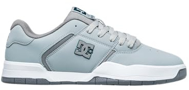 Dc Shoes Men's Central Sneaker, Grey/Blue, 9 UK