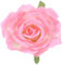 M METERXITY Rose Hair Clip, 4.33 Inch Flower Hairpin Fabric Floral Brooch for Bridal Wedding/Party/Women, 11cm, Dark Pink