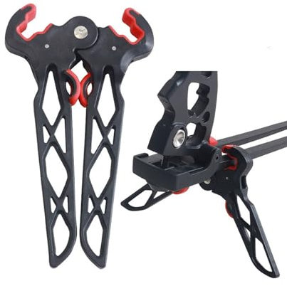 KURUGEILI Tiro con l'arco Stand Pieghevole Compound Bow Stand