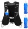 Sac Hydratation Running, Gilet Trail avec 2X 500ml Flasque Running, Gilet Hydratation Running Femme et Homme, Gilet Course a Pied Réglable, pour Randonnée, Trail, Course à Pied, Cyclisme, Course