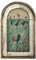 Ruiogoe Cadre en bois - Décoration murale de salle de bain - Faux panneau à suspendre - Décoration murale de natation