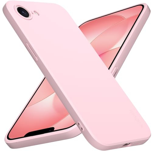 X-level für iPhone 17e/16e Hülle, Dünn Weich Case, Rosa | Handyhülle Soft Silikon Bumper Cover Kratzfeste Schutzhülle