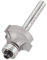 Trend Professional Bearing Guided Ovolo Router Cutter, 6.3mm Radius, 1/4 Inch Shank, 25.4mm Cut Diameter, 13mm Cut Length, Tungsten Carbide Tipped, 46/130X1/4TC