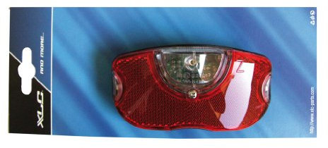 XLC 2520254200 Porte-Bagages arrière, Rouge, 10 x 6 x 4 cm