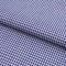 Stoff Meterware Karo 2x2 mm Baumwolle - Baumwollstoff, Züchen, Gingham, Bauernkaro, Kariert, Karomuster, Landhaus, Deko, Nähen, Basteln (Blau)