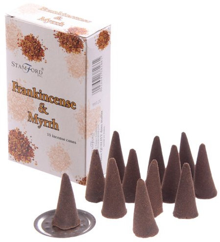Puckator Stamford Räucherkegel - Olibanum und Myrre 37166