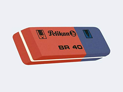 PELIKAN VERTR. Radiergummi BR40 40er Schachtel 4012700619563