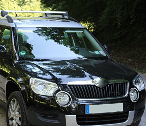 Skoda Yeti 5L ab 2009 Chrom Nebelscheinwerfer Ringe Blenden Edelstahl Umrandung