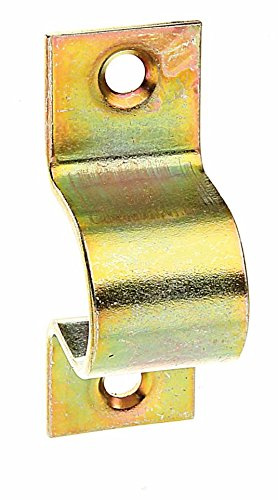 Alberts 901868 Schlaufe | mit versenkten Schraublöchern | galvanisch verzinkt, dickschichtpassiviert | 18 x 24 mm | 2er Set