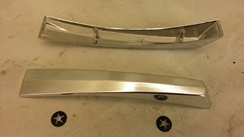 Zierleiste Kotflügel Piaggio Vespa Special 50 cc Metall Aluminium mit Halterungen