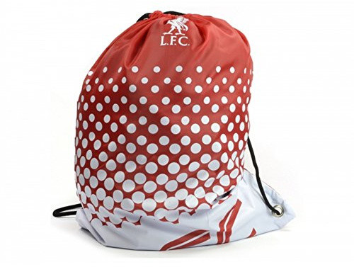 Liverpool FC Official Football Fade Design Gym Bag (One Size) (Red/White)