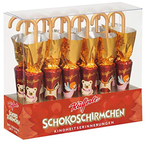 Küfferle Schokoschirm aus Schokolade 12Stk Kindheitserinnerung (162GR)