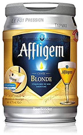Affligem Fût de Bière blonde - 5L - Compatible Beertender
