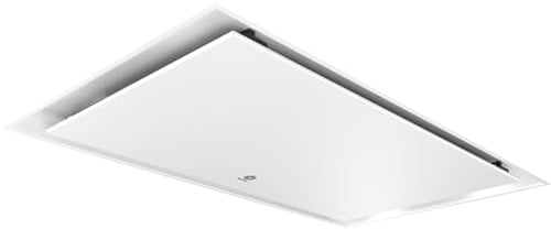 Balay - Extractor de Techo, 90 cm de ancho, 5 potencias de extracción, Instalación en Salida de Humos o Recirculación, Blanco, 3BE296HW