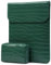 HYZUO 13 Inch Laptop Sleeve for MacBook Air 13 M4 M3 M2 M1 2025-2018, MacBook Pro 13 M2 M1, Surface Pro 11/10/9/8/X, TPU Composite Case with Pouch, Crocodile Pattern Green