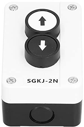 SGKJ-2N Caja de interruptores pulsadores momentáneos Interruptor de elevación trasera de camión a prueba de agua Interruptor de botón pulsador de recuperación automática Interruptor de parada arriba y