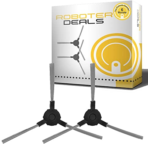 Roboter Deals - Seitenbürsten, Ersatzbürsten (2 Stück) für Xiaomi Mi Mop 2s Staubsaugroboter