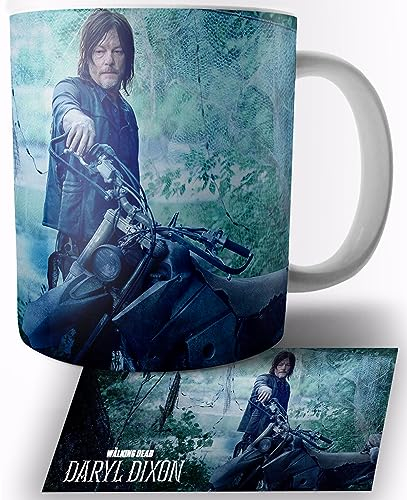 TWD Daryl Dixon Norman Reedus Keramik Becher 325ml Tasse Mug