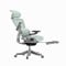 HINOMI H1 Pro V2 Hochlehner-Ergonomischer Bürostuhl mit integrierter Beinauflage, faltbares Design, klappbare Armlehnen (Grün, Standardhöhe)