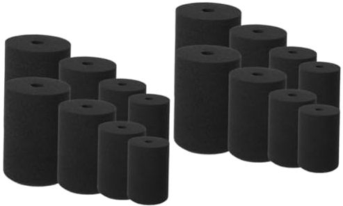 DIYEAH 16pcs Cup Turner Sponge Cylinder Inserts for Cup Turner Sponges Tumbler Supplies for