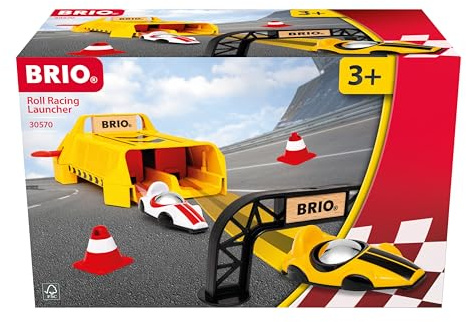 Brio - Rennwagenwerfer, pädagogische Spiele, Spielzeug, Geschenkidee für Jungen und Mädchen von 3 Jahren