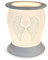 Cello Porcelain Barrel Electric Melt Burner, Wax Melt Burners Safe For Use Around Children And Pets - Use As A Wax Burner Or An Oil Burner And Transform Your Home Fragrance. (Angel Wings)