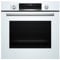 Bosch - Horno Multifunción Pirolítico, Serie 6, 60 cm. de ancho, Air Fry, Home Connect, Blanco, HBG578EW7