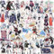 Azur Lanes Aufkleber, 55 Pcs Anime Figur Vinyl Wasserdichte Stickers Für Party, Wasserflasche Scrapbook Laptop Skateboard Computer Für Teens Studenten