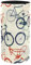 VAPOKF Porte-stylos pour bureau, boîte à musique, pot à crayons, pinceaux de maquillage, rangement de fournitures de bureau, organisateur pour la maison et le bureau – Vélos rouges et noirs