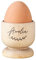 Engraved Egg Cup. Wooden Egg Cup Personalised with Any Name
