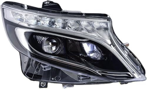 ATTLGR Auto Frontleuchten für Benz Vito W447,DRL Scheinwerfer Baugruppe Ersetzen,Modifizierte Front Lichter Montage,Modifizierte Zubehör,A/Left