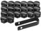 17 mm Auto-Radkappe, Radmuttern-Schraubenabdeckungen, Auto-Reifenkappe, universell, für Audi A1 A2 A3 A4 B6 B8 A6 C6 80 B5 B7 A5 Q5 Q7 A7 Q8