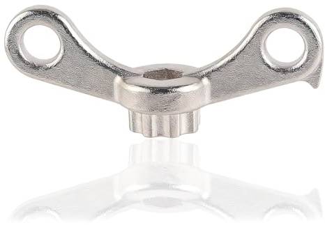 2-in-1 Fahrrad Kurbel Ausbauwerkzeug für Shimano HollowTech II, Robustes Fahrrad Kurbelabzieher Werkzeug zur Demontage von Kurbeln und Tretlagern, Reparaturhilfe für Fahrräder