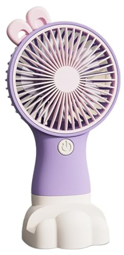 Mimoqk Ventilateur à main portable – Gadgets de refroidissement à 3 vitesses – Ventilateur de voyage réglable | Pour homme, femme, enfant, voyage, randonnée, concert, plage, camping, maison, bureau