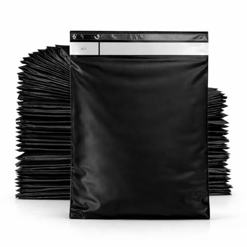 Peisma | Bolsas para Envíos de Plástico Opaco de Alta Resistencia | (100 uds) Sobres de Envío Autoadhesivos (25 x 31)