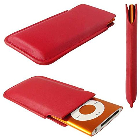 caseroxx Etui für Apple iPod Nano 4G/5G, Tasche (Etui in rot)