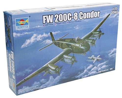 Trumpeter 01639 - Modellbausatz FW200 C-8 Condor, Blau, Grün, Silber