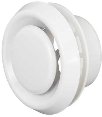 Circular Ceiling Air Vent Grill Grille Extractor Fan Ventilation Duct 4 5 6 (5 125mm 1)