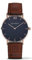 Paul Hewitt Unisex Erwachsene Analog Quarz Uhr mit Leder Armband PH-SA-R-St-B-14S