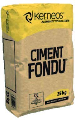 CIMENT FONDU 25KG - REFRACTORY - FIRE CEMENT - KILN - STOVE- FURNACE -PIZZA OVENS