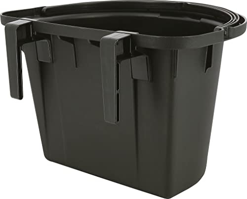 Pferdetrog zum einhängen mit Griff HIPPOTONIC schwarz